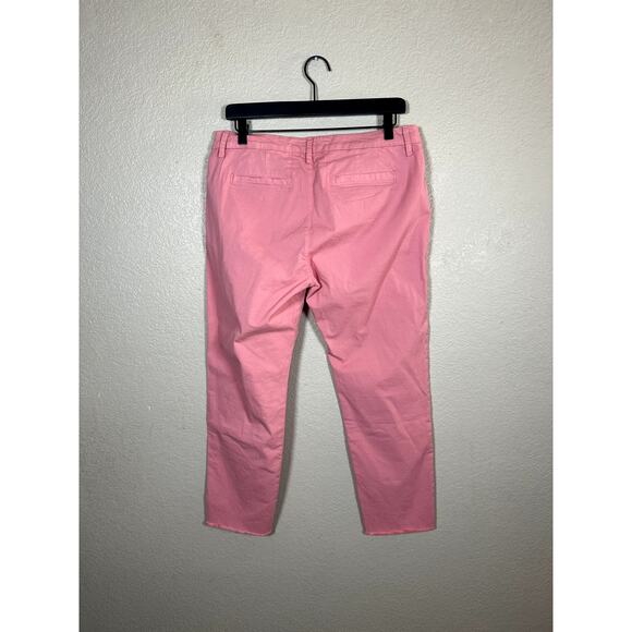 Frank & Eileen Wicklow The Italian Chino Pant Pink Size 8 - Picture 6 of 7
